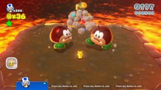 Super Mario 3D World: World 2-A - Big Galoomba Blockade (Toad)