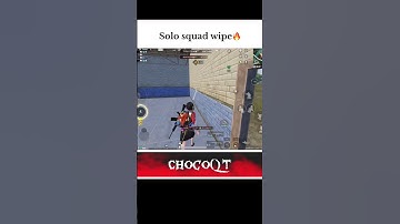 1v4 SOLO SQUAD WIPE 💀 | Insane Clutch Moment 🔥 #shorts