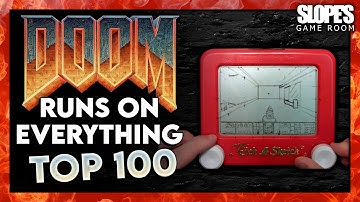 Top 100 Crazy ways to play DOOM | Weird Video Game Facts