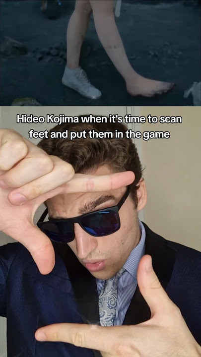 Kojima putting ANYTHING in his games now 😭