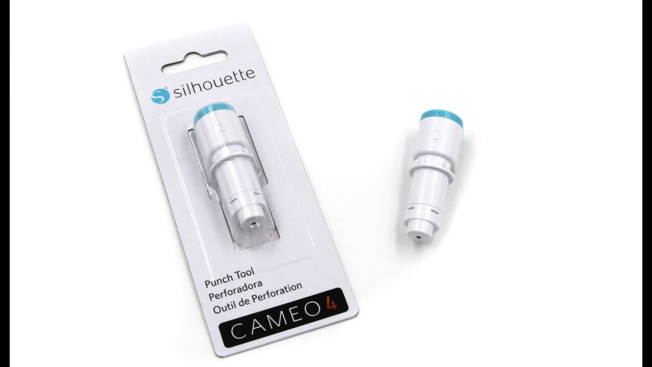 Silhouette Punch Tool (Punzón perforador Cameo 4) YouTube