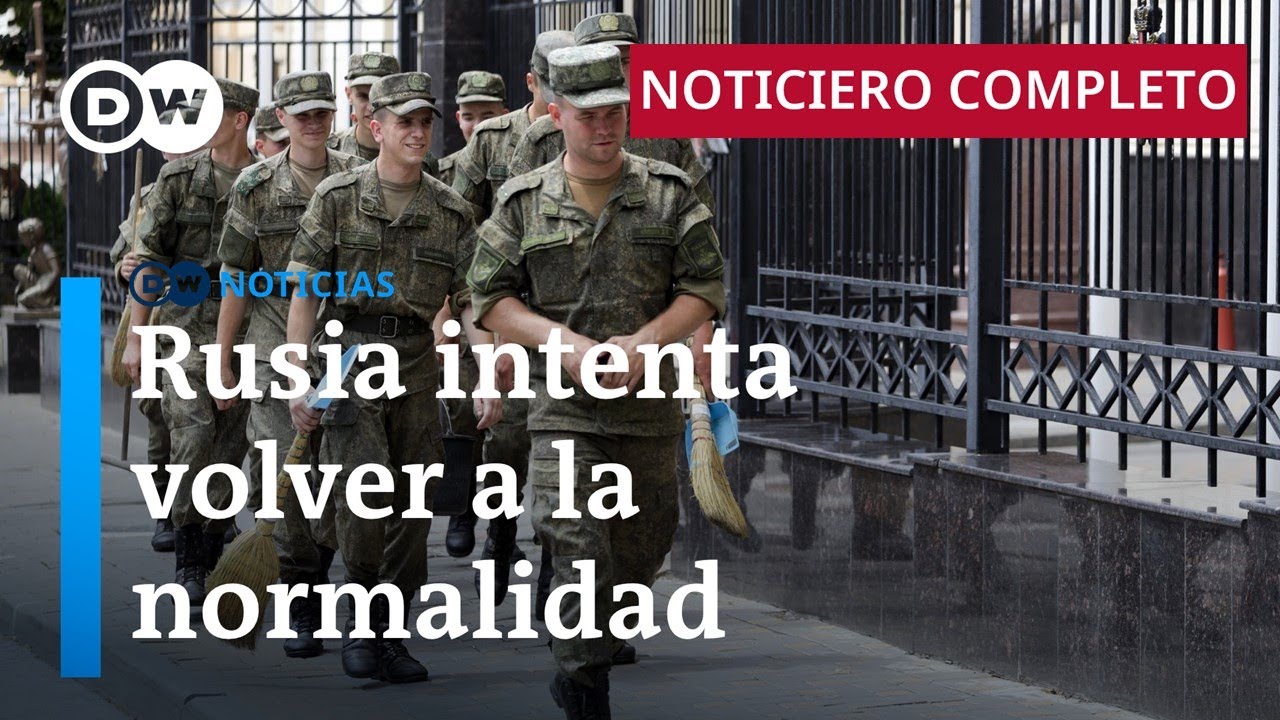 DW Noticias del 25 de junio: Rusia promete mantener el curso en Ucrania tras salida del grupo Wagner