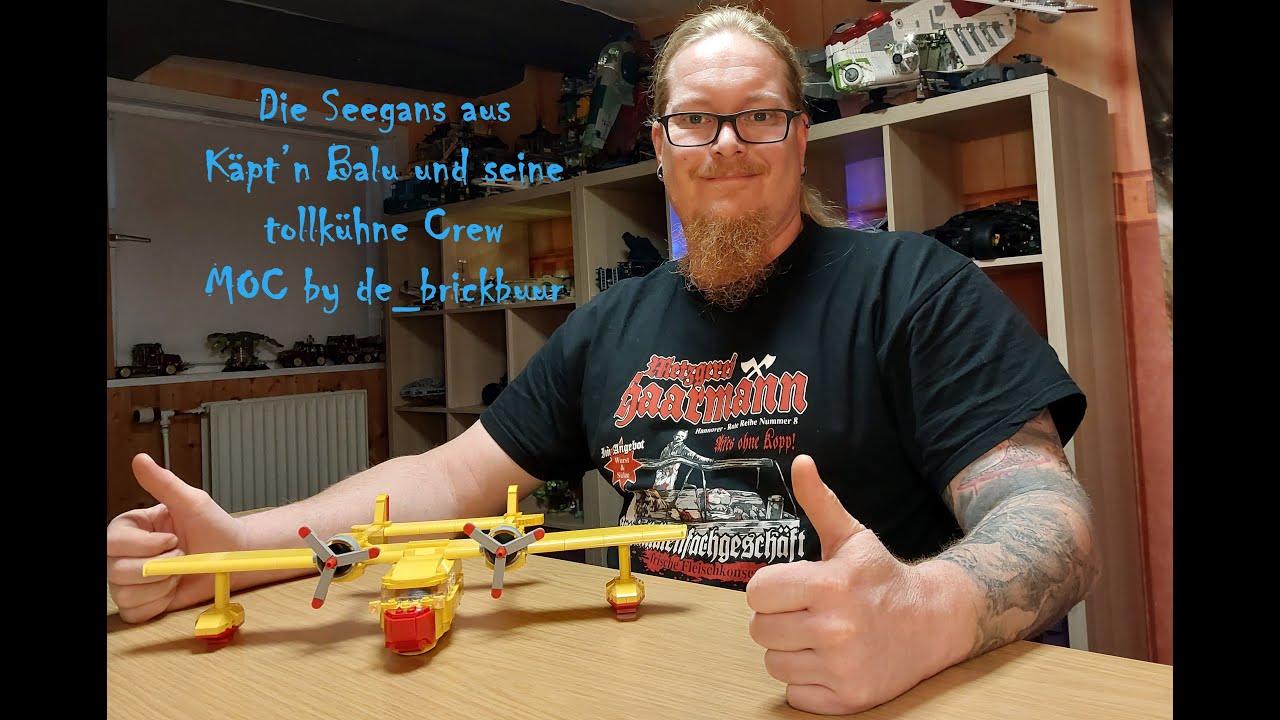 Die Seegans, MOC by de_brickbuur - bekannt aus der Serie Käpt’n Balu und seine tollkühne Crew