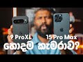Google Pixel 9 Pro XL vs iPhone 15 Pro Max Camera Comparison එක