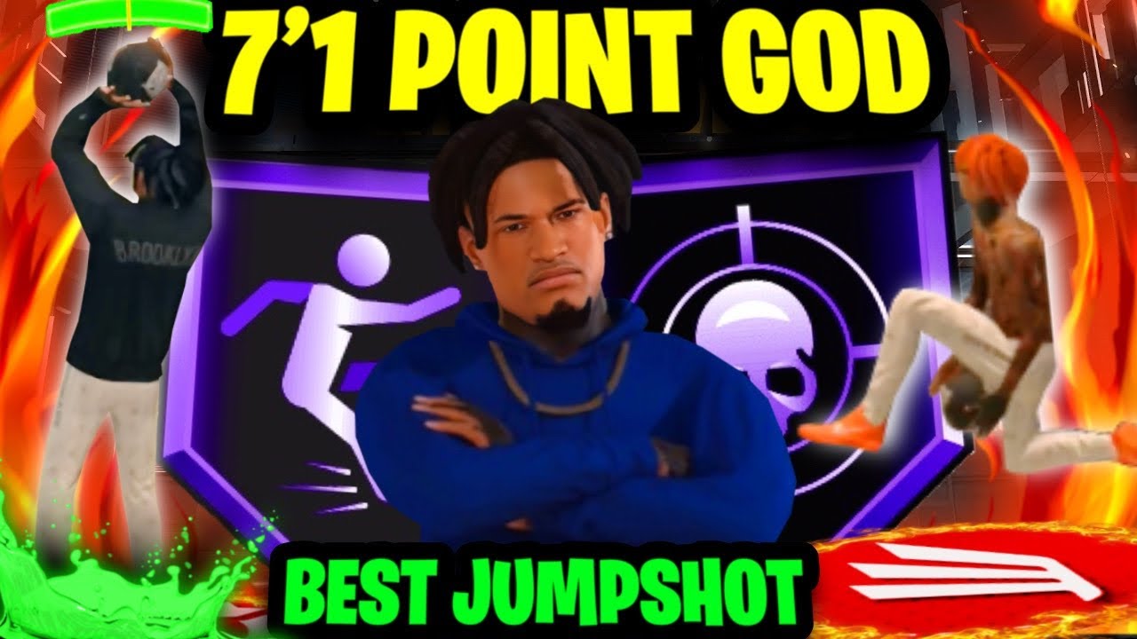 Srmcc I MADE A 7'1 BUILD THAT GREENS, DRIBBLES & DUNKS EVERYTHING!