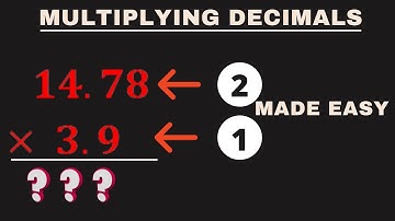 How to Multiply a Decimal by a Decimal | Multiplying Decimals Made Easy