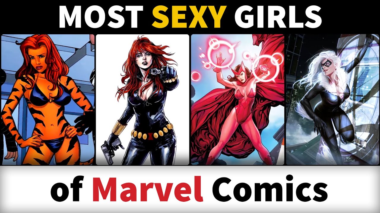 Most Sexy girls of Marvel Comics