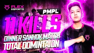 PMPL MATCH • HOLDING THE LAST ZONE • 11 KILLS TEAM FLEX •