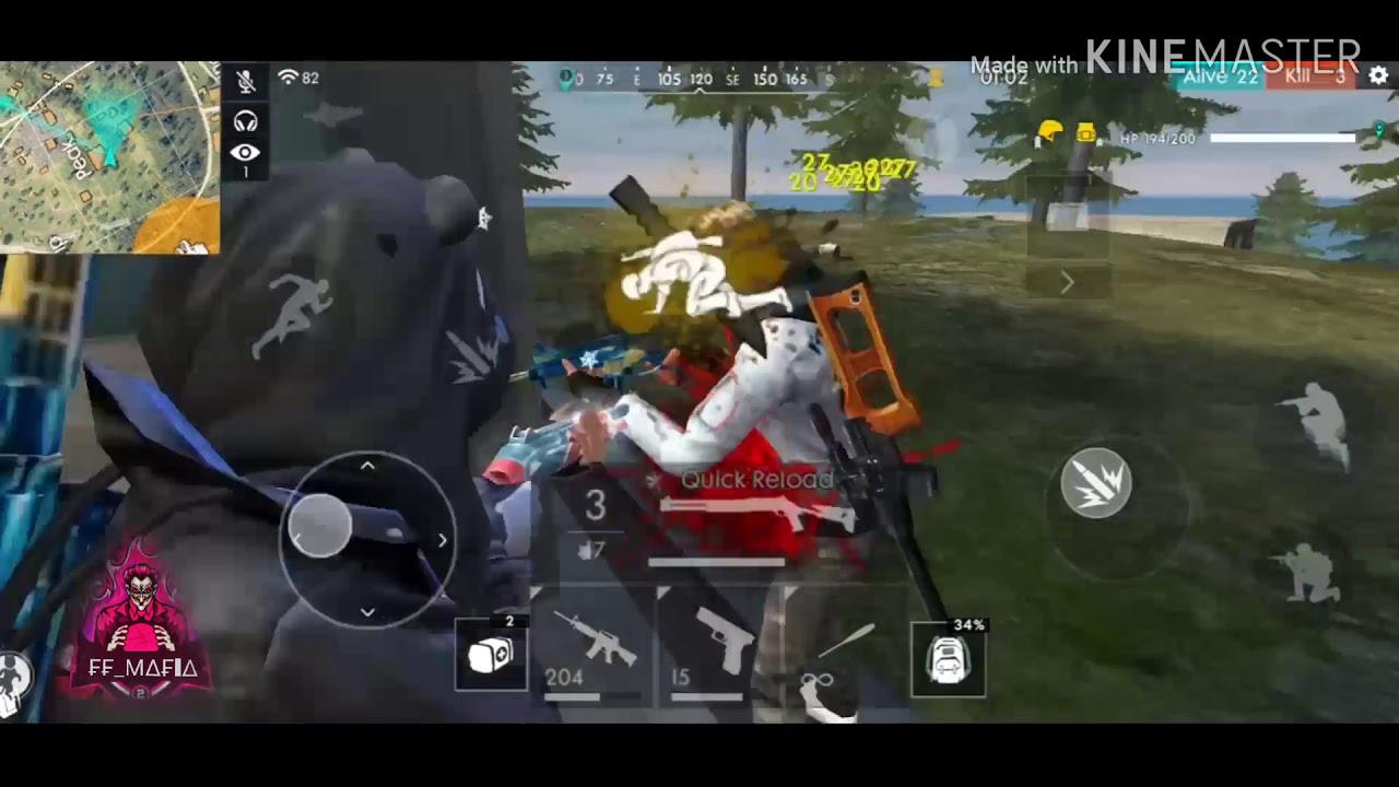 freefire killing montage 