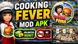 Cooking Fever Hack/ModApk (Unlimited Money & No Ads) New Version  screenshot 1