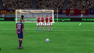 Barcelona Vs Arsenal - Free Kick - FC Mobile 24