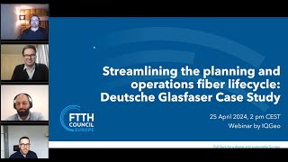 [WEBINAR] Streamlining the planning and operations fiber lifecycle: Deutsche Glasfaser Case Study