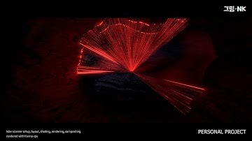 Lidar scanner fx [Houdini Karma]