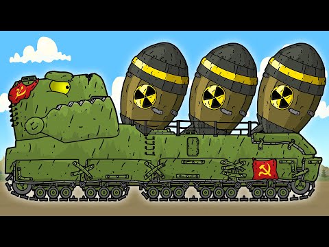 Видео: Биография Танкового Гибрида СССР - Мультики про танки