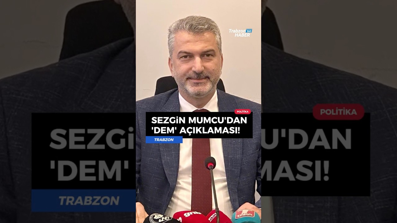 💥 İstifalar sonrası AK Parti Trabzon İl Başkanı açıklama yaptı 