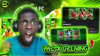 MY LUCK IS BACK !!! 😮🔥 ARSENAL FC EPIC PACK OPENING   POTW  WORLDWIDE MAY 9' 24