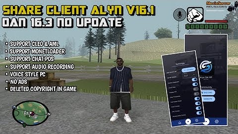[SHARE] CLIENT ALYN V16.1 & V16.3 NO UPDATE SAMP MOBILE