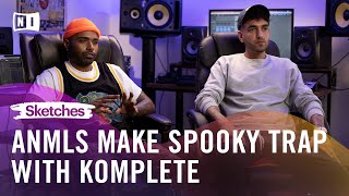The ANMLS (The Weeknd, French Montana, Belly) Build A Spooky Trap Beat | Native Instruments
