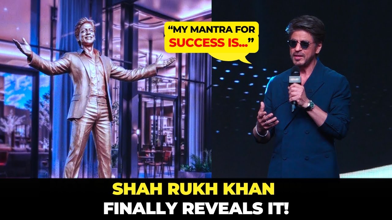 SRK раскрывает свою мантру успеха на мероприятии Shahrukhz Danube! 
