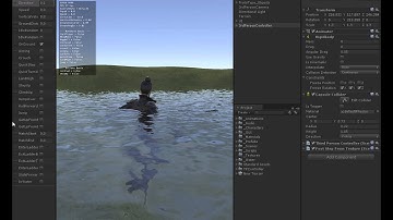 unity3d swimming