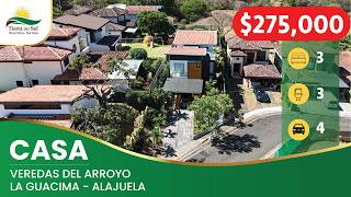 Casa de 3 habitaciones a la venta en la Guacima, condominio Veredas del Arroyo