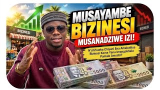 Chifukwa Chiyani Bizinesi Yanu Sikukula? Mwina Mukulakwitsa Izi