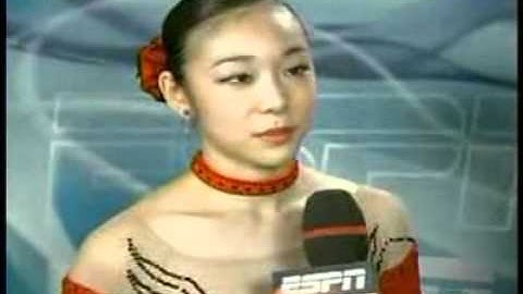 yuna kim 2007 WC ESPN interview