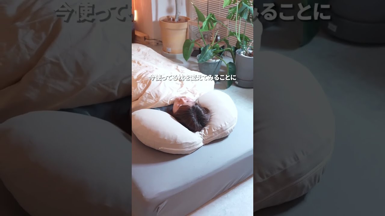 kaibo PILLOW 解剖学に基づいた枕（←睡眠時の体への負担を考慮