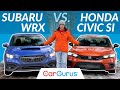 The sport sedan showdown | 2022 Subaru WRX vs 2022 Honda Civic Si