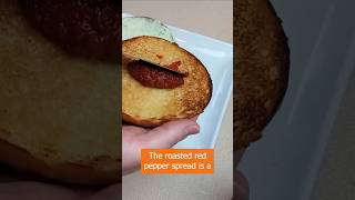 Roasted Red Pepper Spread for Sandwiches