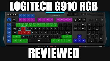 Review: Logitech G910 Orion Spark RGB Mech Keyboard