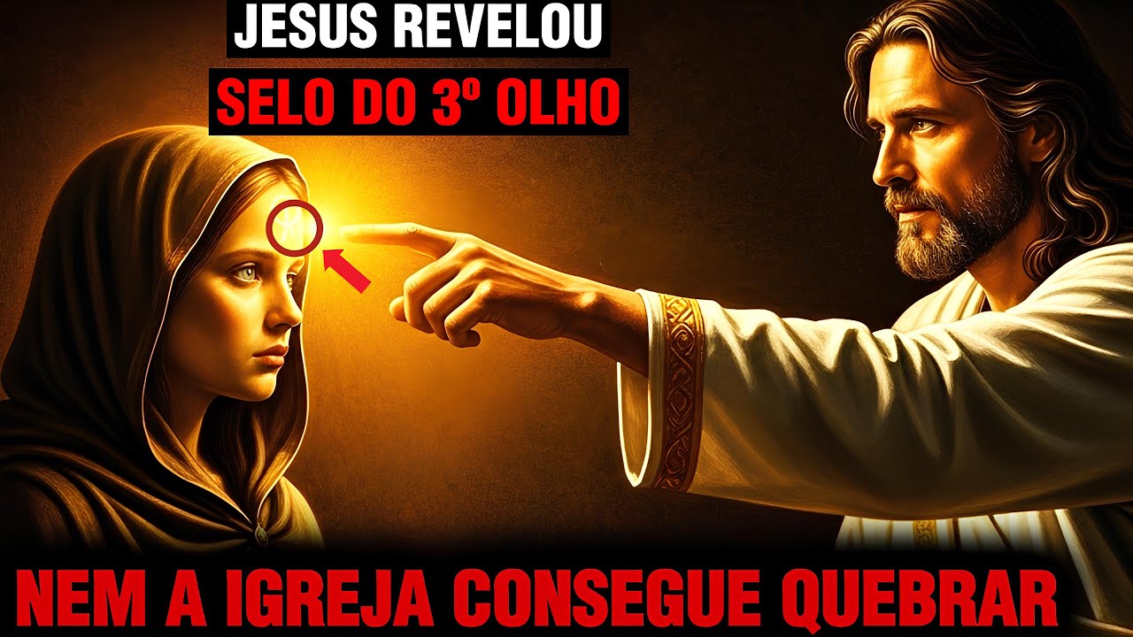Jesus Revelou o Selo do Terceiro Olho que Nenhuma Igreja Vai Quebrar — Bloqueia a Visão da Mônada
