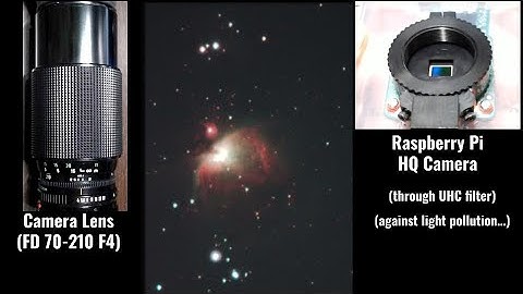 [Motor Drive Failure] M42 by Raspberry pi HQ Camera + Canon FD Lens / ラズパイHQカメラとキヤノンFDレンズ [追尾不具合]