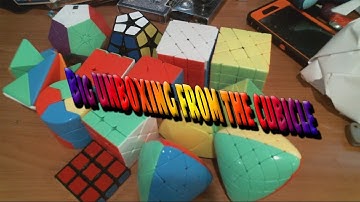 Big Non WCA Unboxing from TheCubicle.us