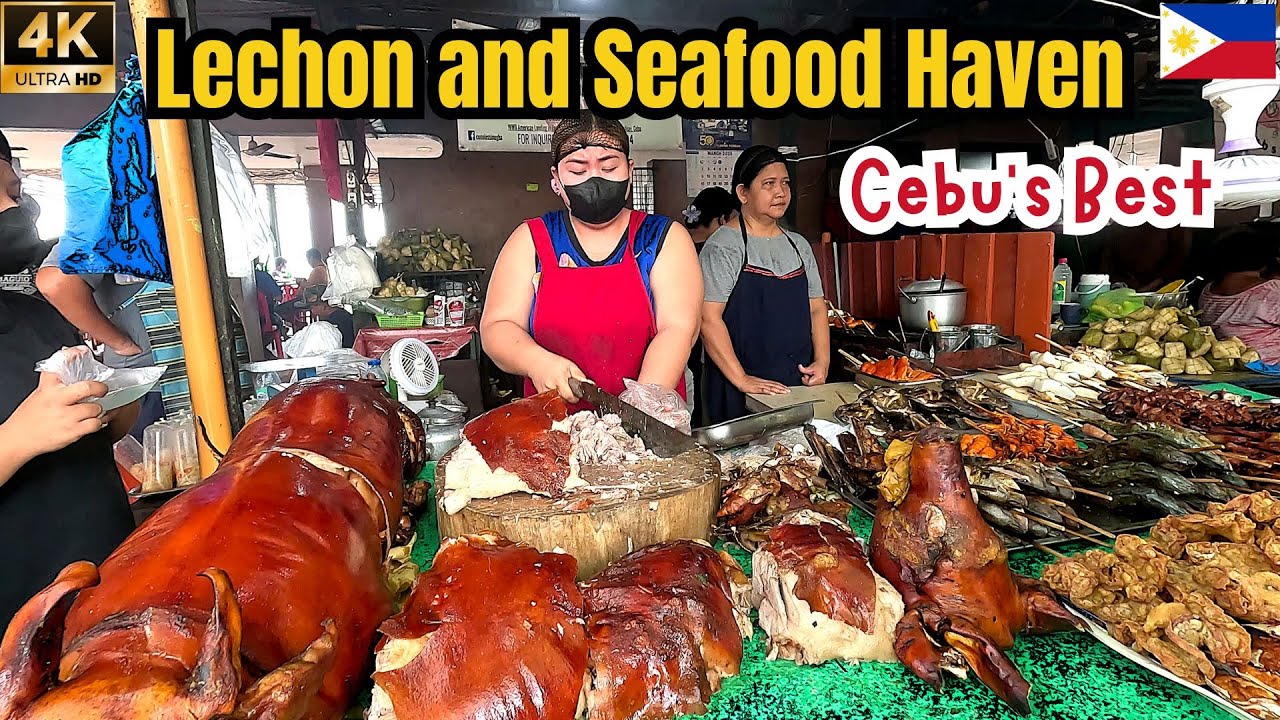 BEST Lechon in Cebu? + FREE Beach & History! 🌊 | Talisay Food Trip