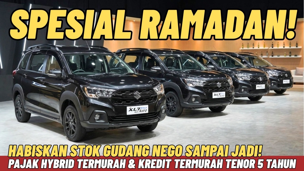 HABISKAN STOK GUDANG NEGO SAMPAI JADI! SUZUKI XL7 SPESIAL RAMADAN KREDIT TERMURAH TENOR 5 TAHUN!!