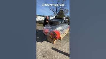 Watch John get our Mobilizer Trailer ready to be shipped internationally!  #movingcontainers