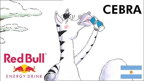 🦓 "CEBRA", "ZEBRA" - 🥤 Red Bull te da alas - 🌎 Argentina - 📅 2011.