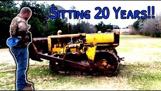 WILL IT START?? Caterpillar D4 Dozer (Sitting 20 Years!!) by Rustbucket Revival 20,149 views 2 years ago 14 minutes, 52 seconds