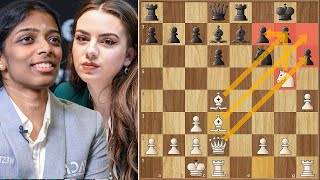 Return of The Drowning Hippo || Vaishali vs Nurgyul Salimova || FIDE Women's Candidates (2024)