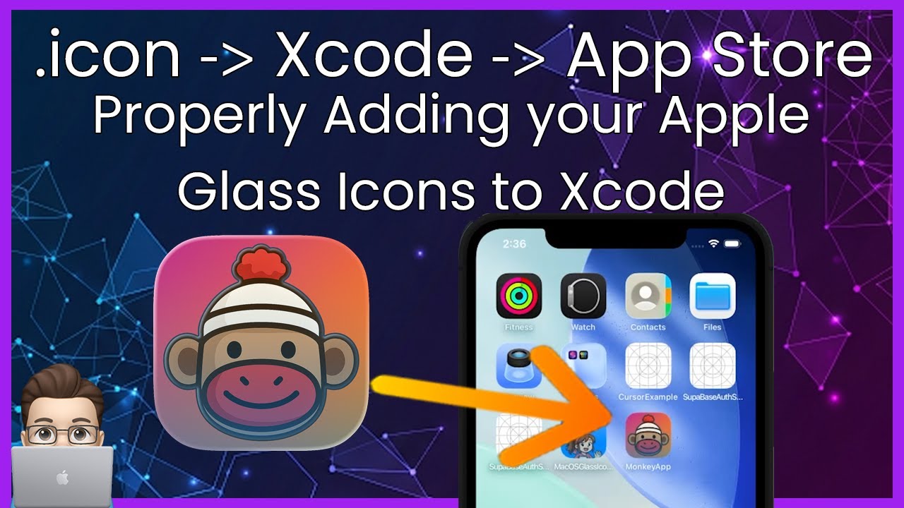 Xcode 26: Мастерите стеклянные иконки с помощью Icon Composer!