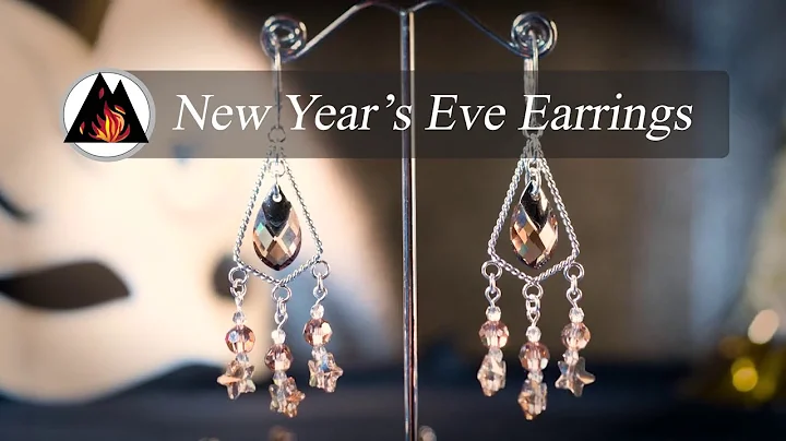 How to Make Crystal Dangle Earrings