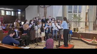 Video thumbnail of "Sei vivo - Coro Don Bosco Belluno (Pasqua 2022)"