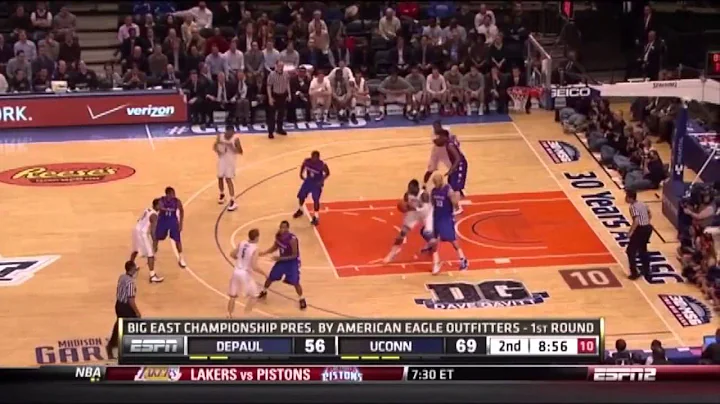 Classic Jim Calhoun: "Hit him you motherf***er!"