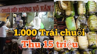 Bán 1.000 trái chuối nếp nướng kiếm 15 triệu mỗi ngày ở Quận 3, TP.HCM - Sài Gòn ẩm thực
