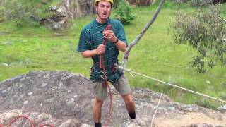 Setting Up a Release-able Abseil System and Performing a Release.