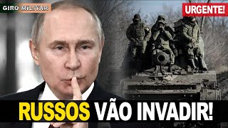 DEU RUIM! Rússia se prepara para invasão no Báltico; Kiev exige aval para atacar a Rússia e mais