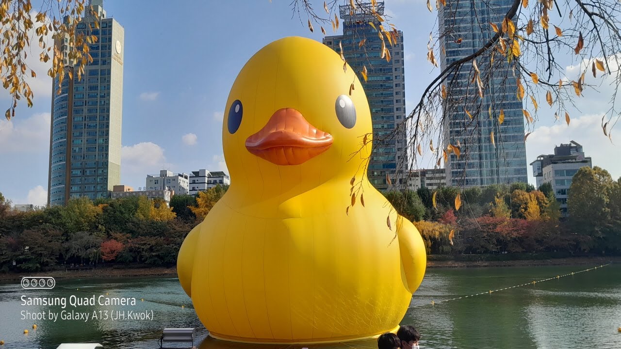 Seokchon lake & Rubber Duck - Hiking