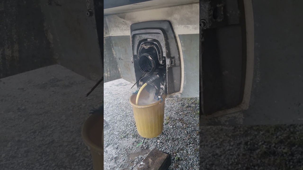 Flush seawater system easy to fix overheating problem. Volvo Penta KAD 42,42,43,44 and 300