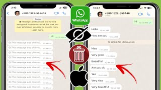 Cara Melihat Pesan WhatsApp yang Dihapus di iPhone | Pulihkan Pesan WhatsApp yang Dihapus (ios)